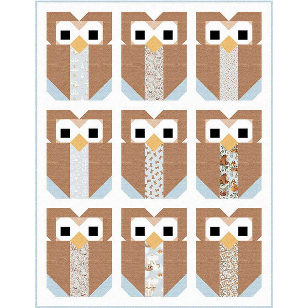 Whoo's Bedtime Is It? Quilt Pattern