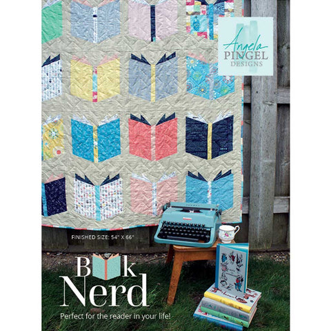 Book Nerd Quilt Pattern