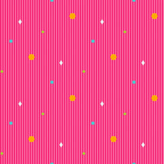 Colour Wall <br> Stripe Hot Pink