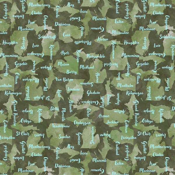 Michigan Shop Hop 2025 <br> Counties Evergreen