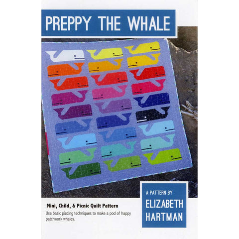 Preppy the Whale Quilt Pattern