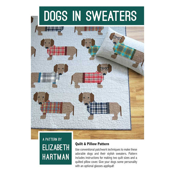 Dogs in Sweaters Quilt Pattern