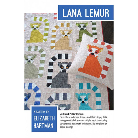 Lana Lemur Quilt Pattern
