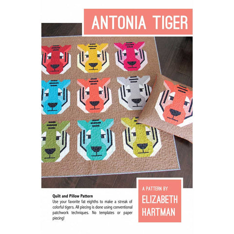 Antonia Tiger Quilt Pattern