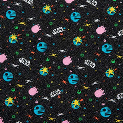 2 Yard Precut <br> Star Wars <br> Paper Galactic Battle