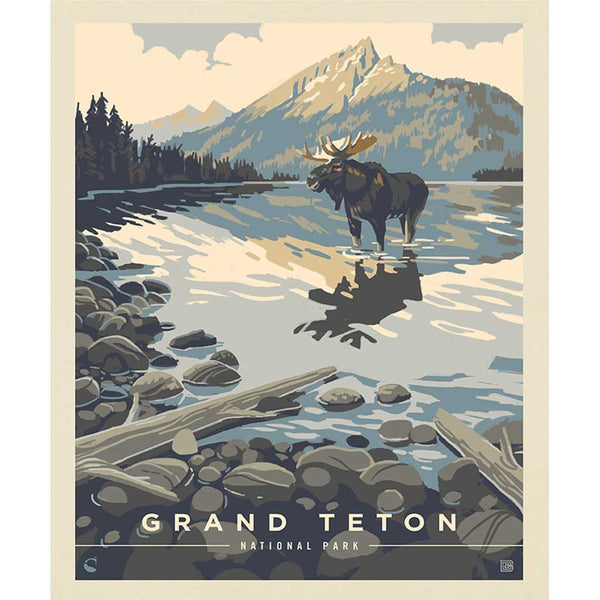 National Parks <br> Poster Panel Grand Teton