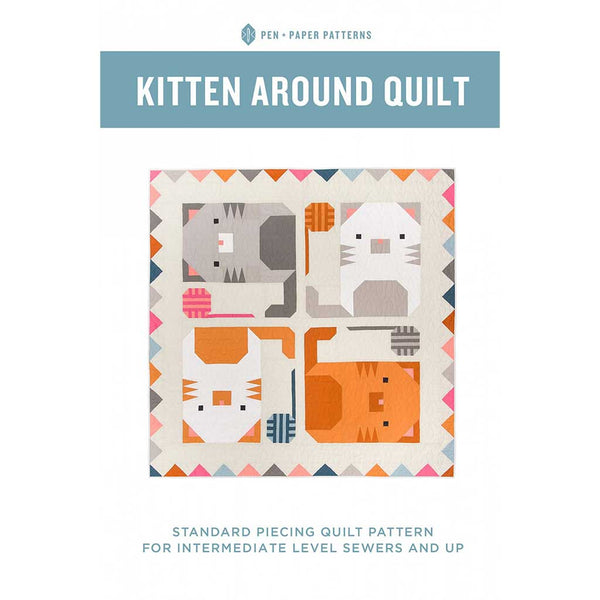 Kitten Around Quilt Pattern