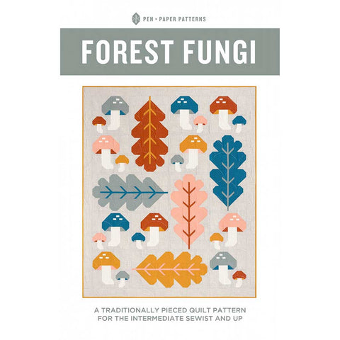 Forest Fungi Quilt Pattern