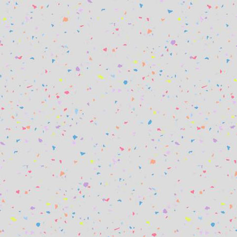 Confetti <br> Pastel on Gray