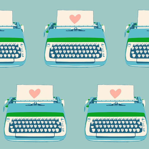 Best Day Ever <br> Typewriters Turquoise