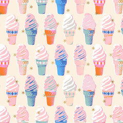 Best Day Ever <br> Ice Cream Natural Metallic