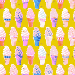Best Day Ever <br> Ice Cream Golden Metallic