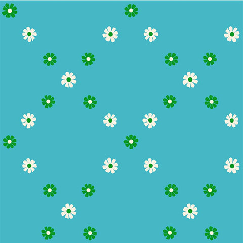 Best Day Ever <br> Diamond Flowers Turquoise
