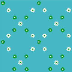 Best Day Ever <br> Diamond Flowers Turquoise