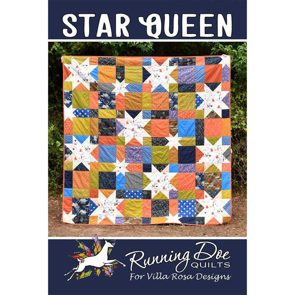 Star Queen Quilt Pattern