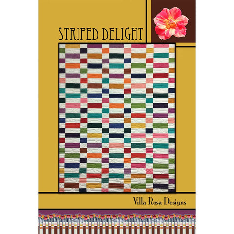 Striped Delight Quilt Pattern