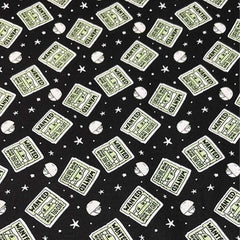 2 Yard Precut <br> Star Wars <br> Mandalorian Wanted Poster