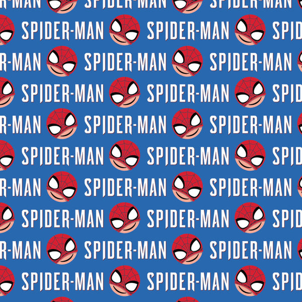 Spider-man <br> Logo Face Toss Blue