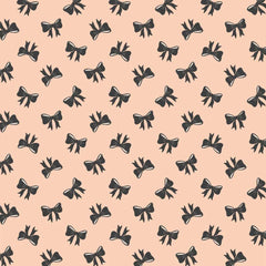 Home Sweet Home Bows Cotton Fabric