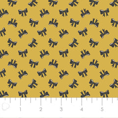 Home Sweet Home Bows Cotton Fabric