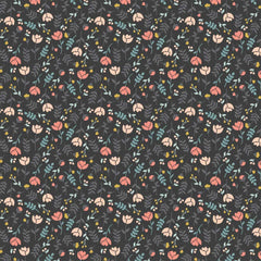 Home Sweet Home Floral cotton fabric