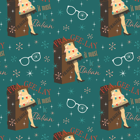 A Christmas Story Cotton Fabric