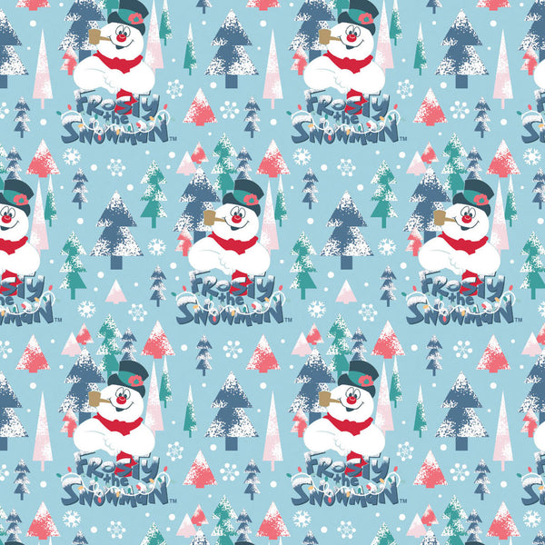 Character Christmas <br> Frosty the Snowman Retro Forest