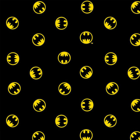 Batman Logo Cotton Fabric