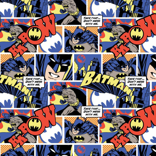 Batman Comics Collage Orange