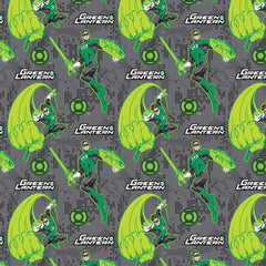 Green Lantern Fear Nothing Cotton Fabric