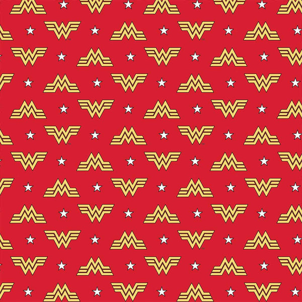 Wonder Woman 1984 <br> Logo and Stars Red