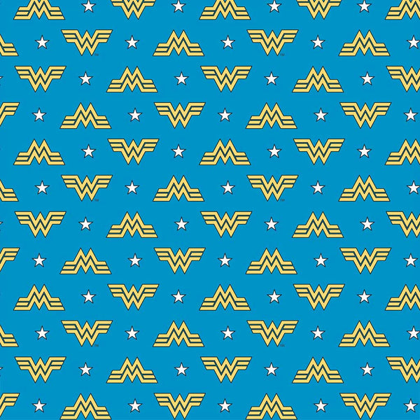 Wonder Woman 1984 <br> Logo and Stars Blue