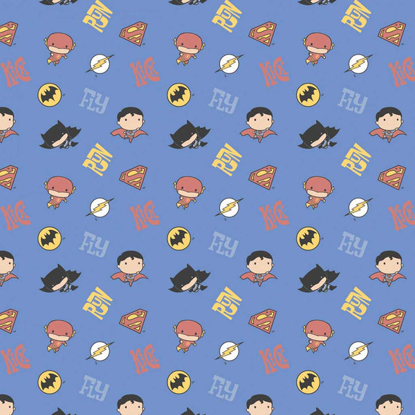 Character Nursery <br> Justice League Boy Editorial Blue