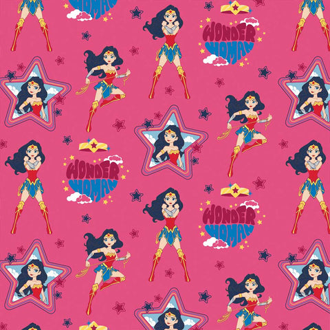 Wonder Woman cotton fabric