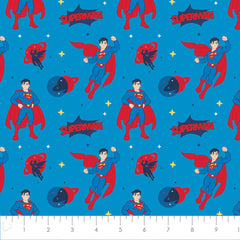 Young DC Superman cotton fabric