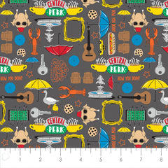 FRIENDS cotton fabric by the yard