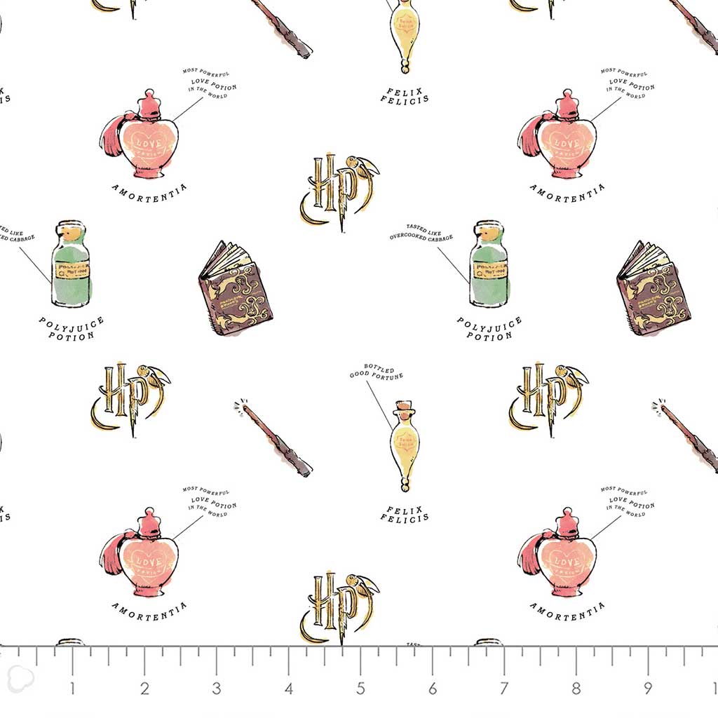 Harry Potter Cotton Fabric by the Yard