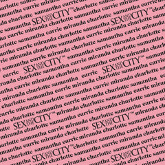 Sex and the City Cotton Fabric