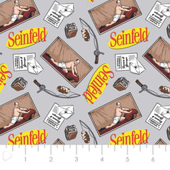 Seinfeld cotton fabric