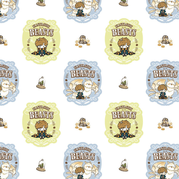 Wizarding World <br> Baby Beasts Badges White