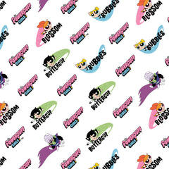 Powerpuff Girls Cotton Fabric