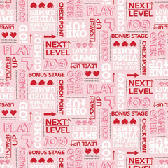 Be My Player 2 Cotton Fabric