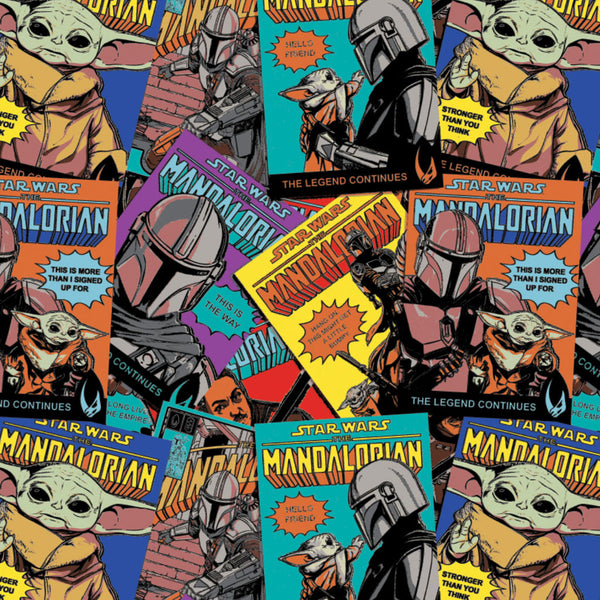 Star Wars <br>The Mandalorian 2 <br> Comic Posters Multi