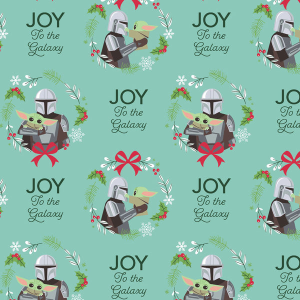 Character Christmas <br> Star Wars Joy to the Galaxy Aqua