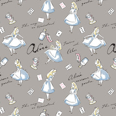 Disney Alice in Wonderland Cotton Fabric
