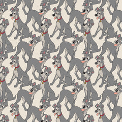 Lady and the Tramp Cotton Fabric