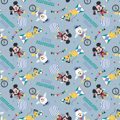 Mickey Mouse Nursery Cotton Fabric