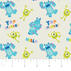 Monsters Inc. Cotton Fabric