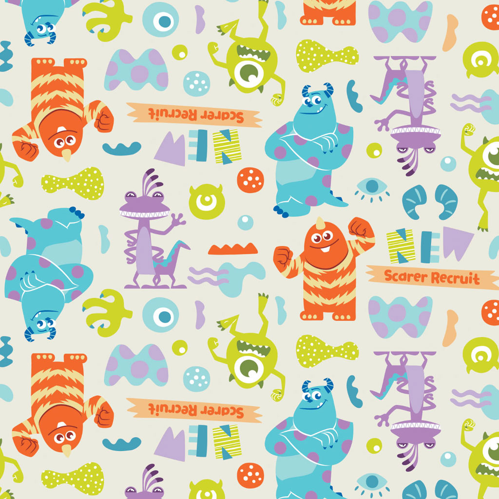 monsters inc fabric Monsters Inc