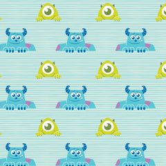 Monsters Inc. Cotton Fabric